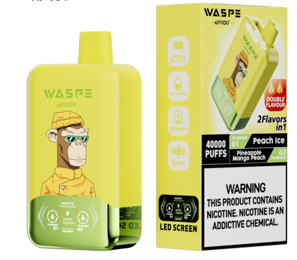 Peach Ice & Pineapple Mango Peach 40000 Puff